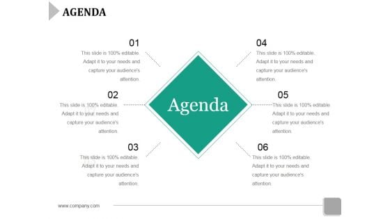 Agenda Ppt PowerPoint Presentation Ideas Elements