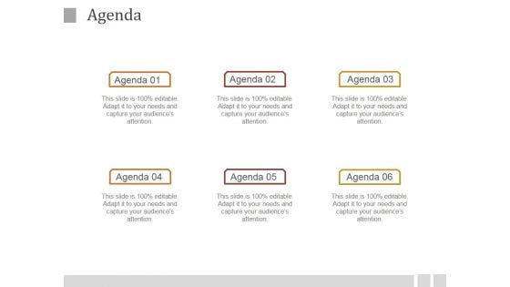 Agenda Ppt PowerPoint Presentation Show