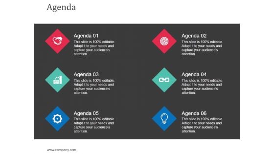 Agenda Ppt Powerpoint Presentation Summary Background Images