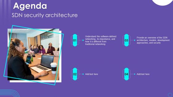 Agenda SDN Security Architecture Ppt PowerPoint Presentation Diagram Graph Charts PDF Agenda SDN Security Architecture Ppt PowerPoint Presentation Diagram Graph Charts PDF