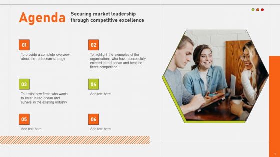 Agenda Securing Market Leadership Through Competitive Excellence Pictures PDF