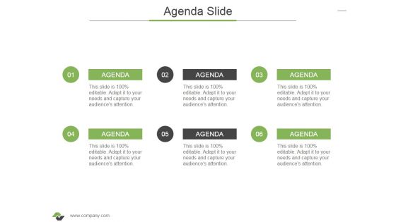 Agenda Slide Ppt PowerPoint Presentation Infographic Template Graphics