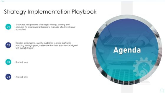 Agenda Strategy Implementation Playbook Download PDF Agenda Strategy Implementation Playbook Download PDF