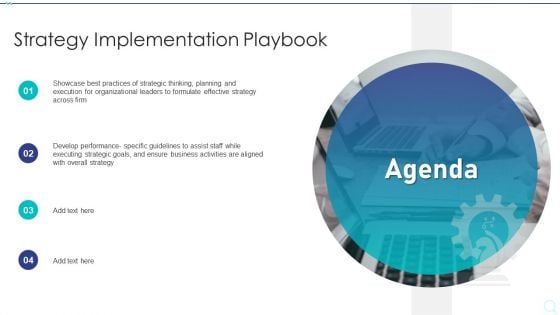 Agenda Strategy Implementation Playbook Download PDF