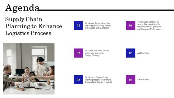 Agenda Supply Chain Planning To Enhance Logistics Process Designs PDF