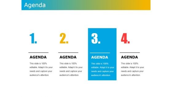 Agenda Template 1 Ppt PowerPoint Presentation File Show