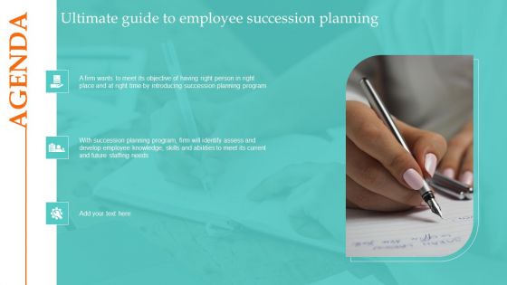 Agenda Ultimate Guide To Employee Succession Planning Professional PDF