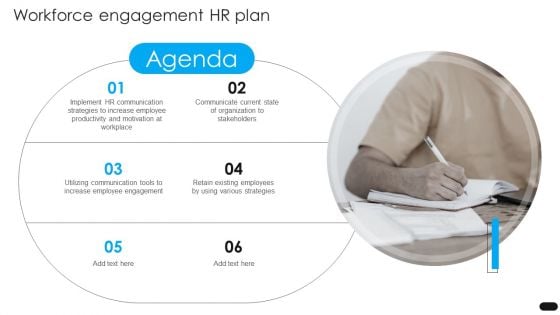 Agenda Workforce Engagement HR Plan Portrait PDF