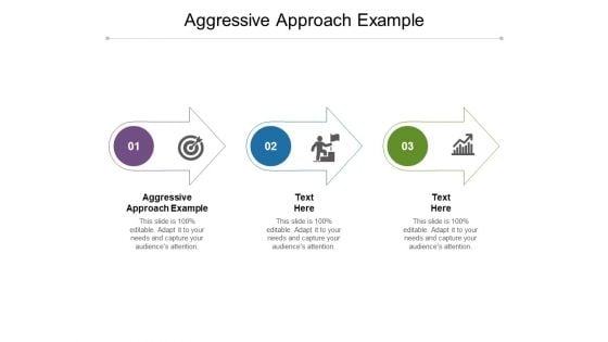 Aggressive Approach Example Ppt PowerPoint Presentation Styles Skills Cpb
