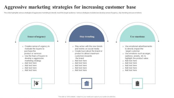 Aggressive Marketing Strategies For Increasing Customer Base Introduction PDF Aggressive Marketing Strategies For Increasing Customer Base Introduction PDF