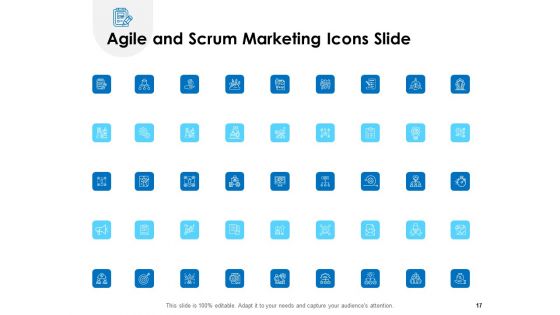Agile And Scrum Marketing Ppt PowerPoint Presentation Complete Deck With Slides