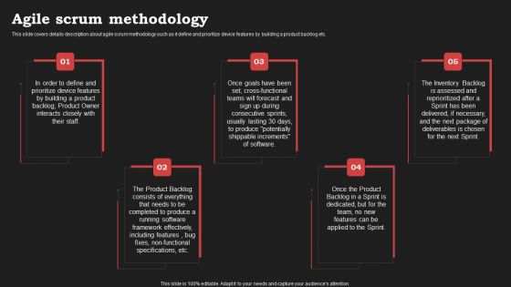 Agile Approach In Information Technology Projects Agile Scrum Methodology Summary PDF