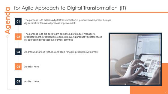 Agile Approach To Digital Transformation IT Ppt PowerPoint Presentation Complete Deck With Slides Slide02