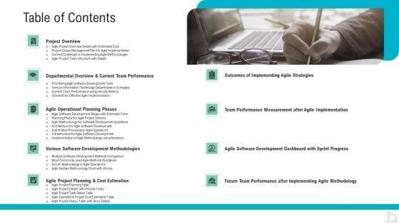 Agile Best Practices More Effective Teams Table Of Contents Download PDF