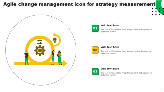 Agile Change Management Strategy Ppt PowerPoint Presentation Complete Deck With Slides Slide18