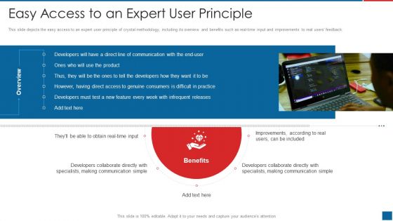 Agile Crystal Method Easy Access To An Expert User Principle Information PDF