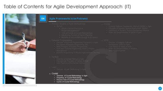 Agile Development Approach IT Ppt PowerPoint Presentation Complete Deck With Slides Slide35