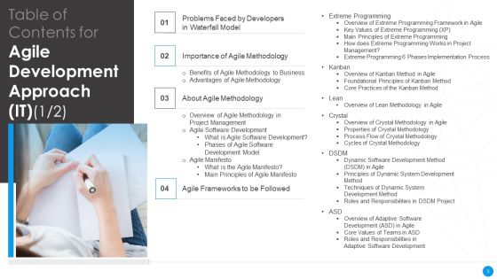 Agile Development Approach IT Ppt PowerPoint Presentation Complete Deck With Slides Slide03