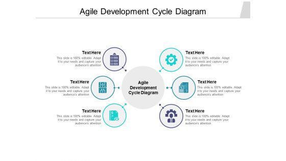 Agile Development Cycle Diagram Ppt PowerPoint Presentation Icon Graphics Cpb Pdf