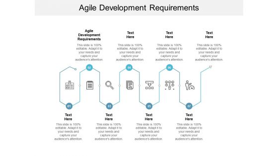 Agile Development Requirements Ppt Powerpoint Presentation Infographic Template Visual Aids Cpb