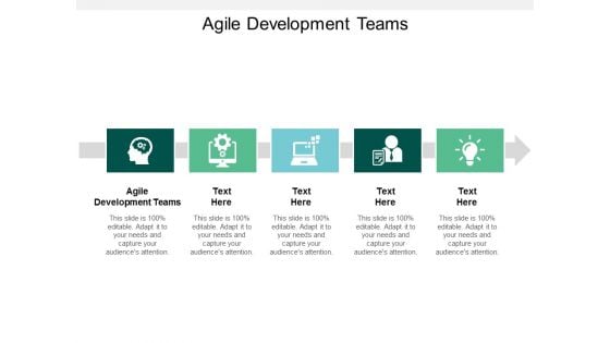 Agile Development Teams Ppt PowerPoint Presentation Styles Example Cpb