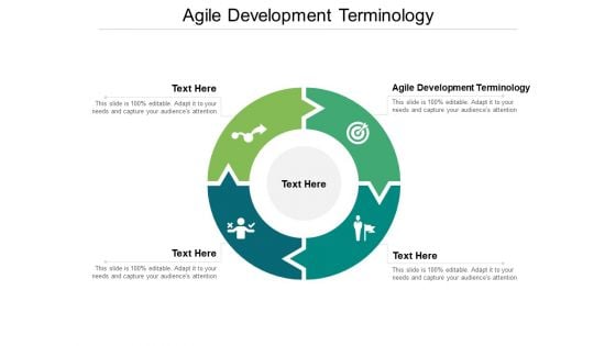 Agile Development Terminology Ppt PowerPoint Presentation Ideas Slideshow Cpb