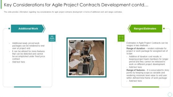 Agile Expenditure Evaluation Methodologies For Project Management IT Key Considerations For Agile Information PDF