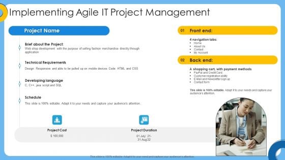 Agile IT Project Management Implementing Agile IT Project Management Download PDF