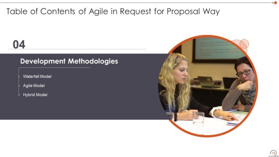 Agile In Request For Proposal Way Ppt PowerPoint Presentation Complete Deck With Slides