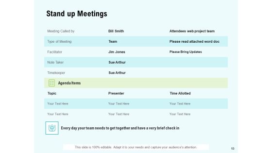 Agile Marketing Guide Ppt PowerPoint Presentation Complete Deck With Slides Slide13