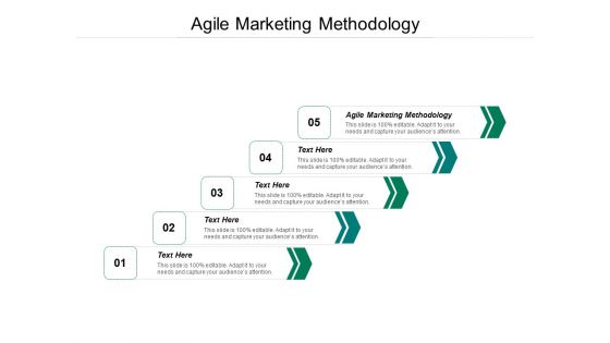 Agile Marketing Methodology Ppt PowerPoint Presentation Ideas Graphics Download Cpb