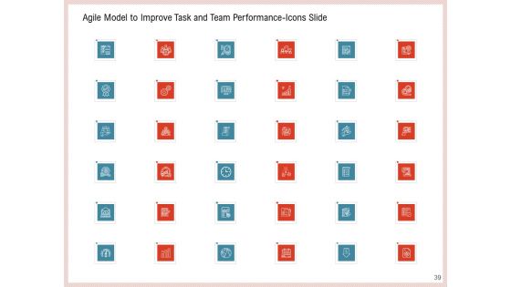 Agile Model To Improve Task And Team Performance Ppt PowerPoint Presentation Complete Deck With Slides