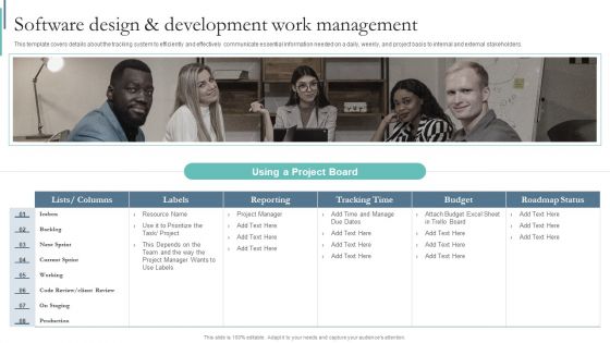 Agile Playbook For Program Designers Software Design And Development Work Management Ppt Infographics Slide PDF Agile Playbook For Program Designers Software Design And Development Work Management Ppt Infographics Slide PDF