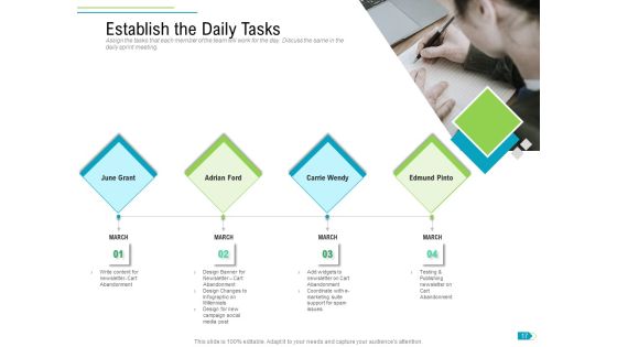 Agile Process Implementation For Marketing Program Ppt PowerPoint Presentation Complete Deck With Slides Slide17