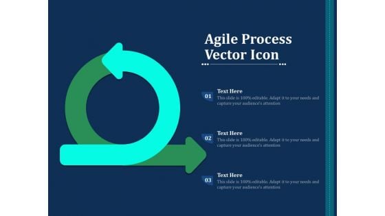 Agile Process Vector Icon Ppt PowerPoint Presentation Files PDF