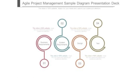 Agile Project Management Sample Diagram Presentation Deck