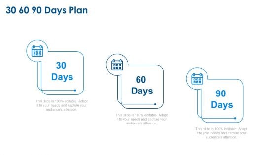 Agile Project Planning 30 60 90 Days Plan Ppt Icon Visuals PDF