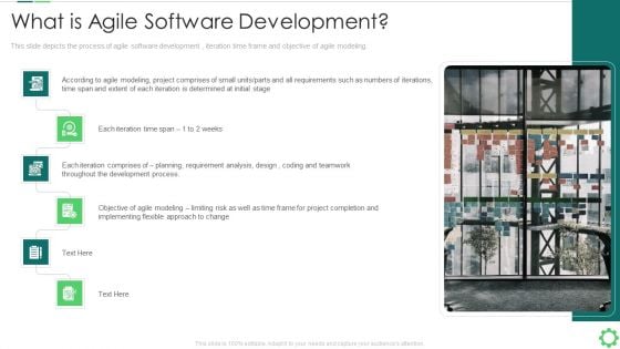 Agile Quality Control Framework IT What Is Agile Software Development Mockup PDF