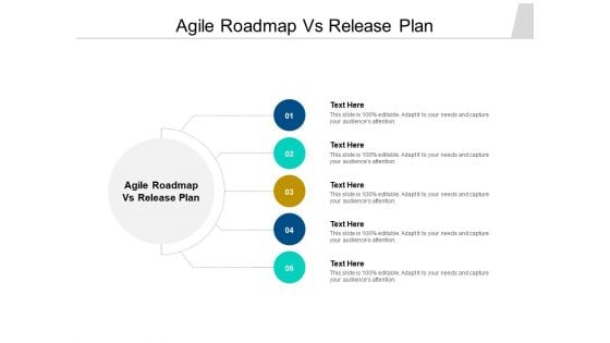 Agile Roadmap Vs Release Plan Ppt PowerPoint Presentation Infographic Template Portfolio Cpb Pdf