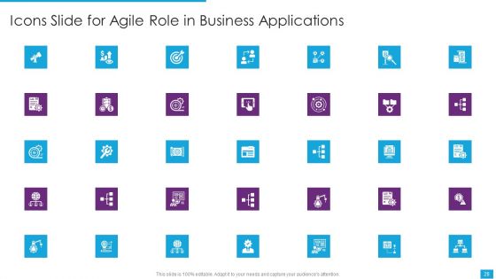 Agile Role In Business Applications Ppt PowerPoint Presentation Complete Deck With Slides