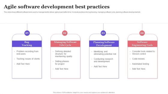 Agile Software Development Best Practices Professional PDF
