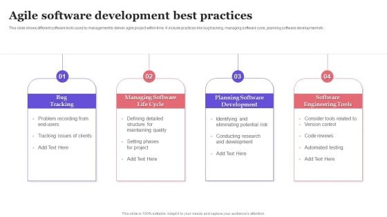 Agile Software Development Best Practices Professional PDF Agile Software Development Best Practices Professional PDF