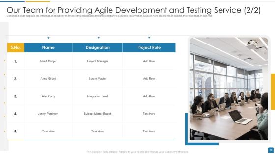 Agile Software Development Proposal Ppt PowerPoint Presentation Complete Deck With Slides Slide20
