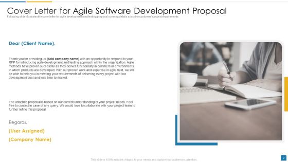 Agile Software Development Proposal Ppt PowerPoint Presentation Complete Deck With Slides Slide02