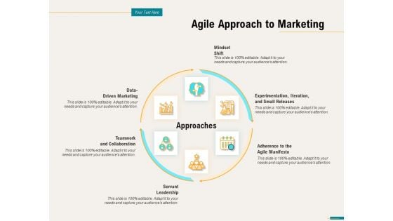 Agile Sprint Marketing Agile Approach To Marketing Ppt Ideas Structure PDF