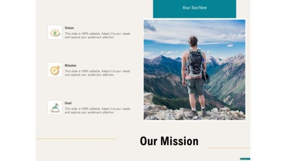 Agile Sprint Marketing Our Mission Ppt Infographic Template Deck PDF