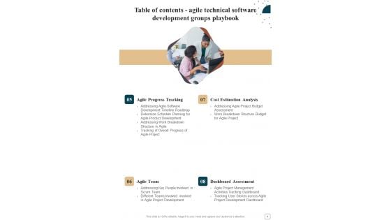 Agile Technical Software Development Groups Playbook Template