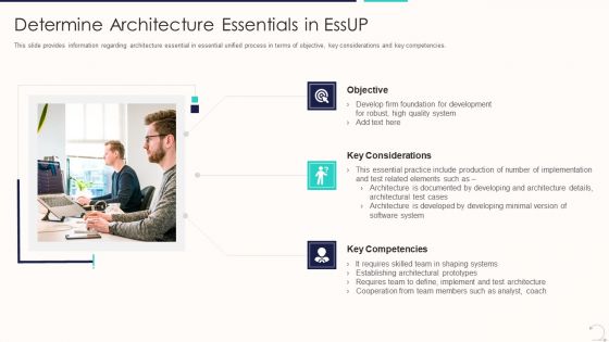 Agile Unified Procedure It Determine Architecture Essentials In Essup Designs PDF