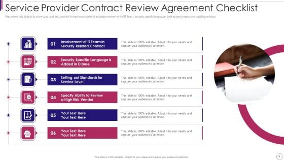 Agreement Checklist Ppt PowerPoint Presentation Complete Deck With Slides