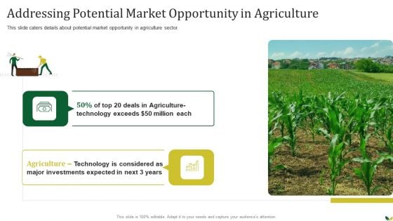 Agribusiness Addressing Potential Market Opportunity In Agriculture Rules PDF